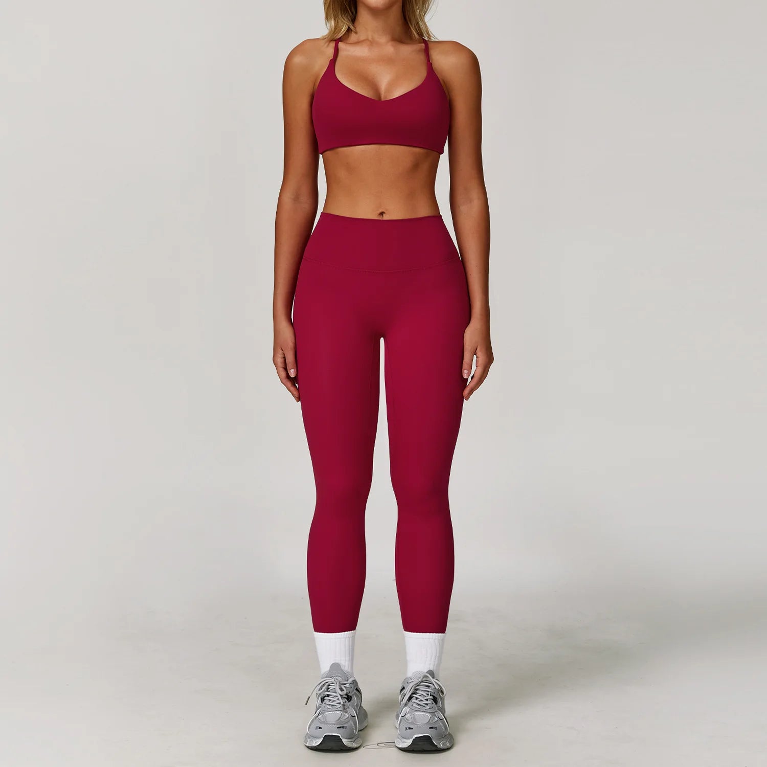 Conjunto de yoga de 2/3 piezas para mujer