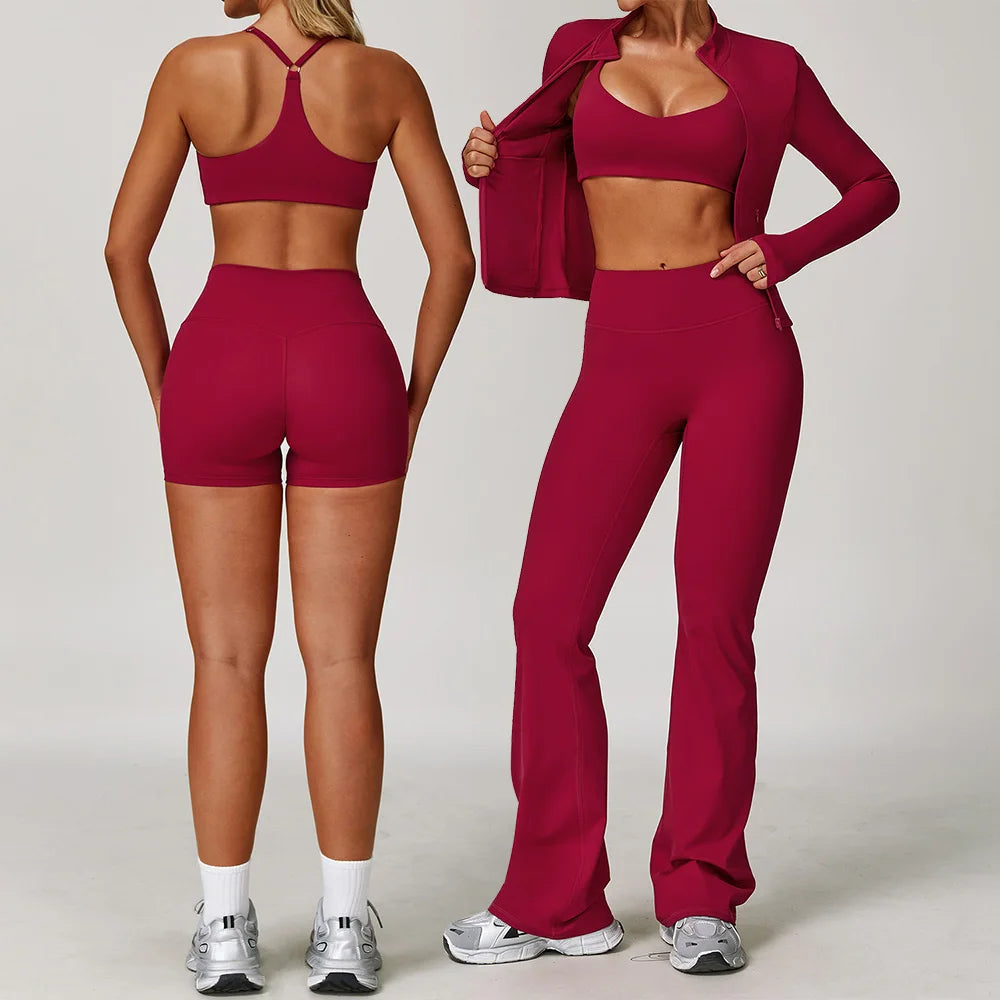 Ensemble de yoga 2/3 pièce pour femme